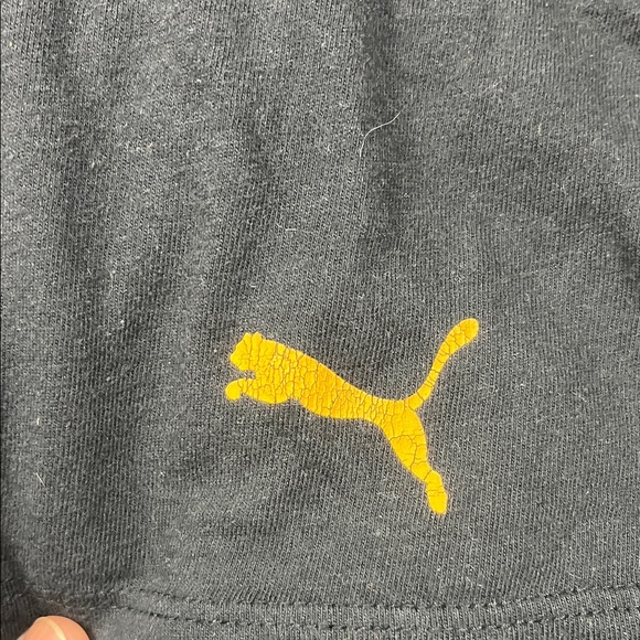 Puma Black Tee with Vibrant Graphic - Picture 4 of 4